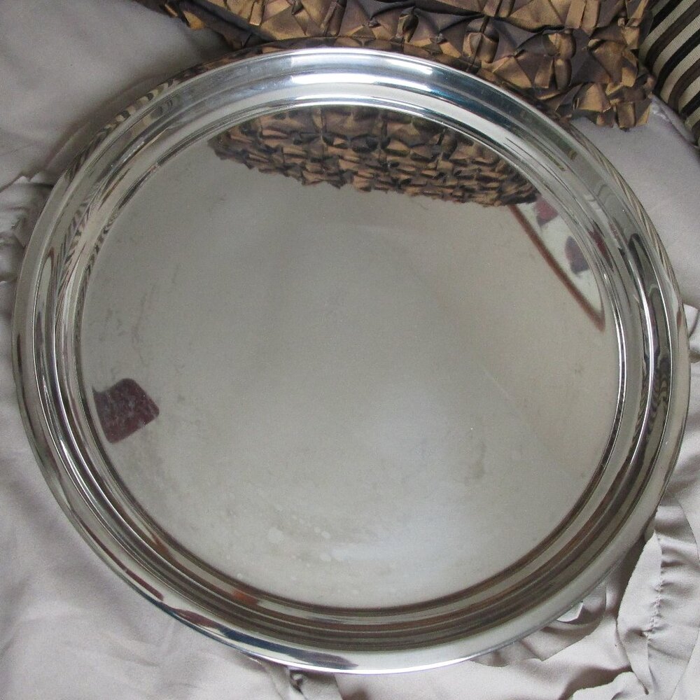 stainless steel serving tray
